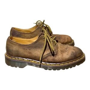 Women’s Vintage Dr Marten’s #1561 Brown Leather Lace Up Oxfords Size 5